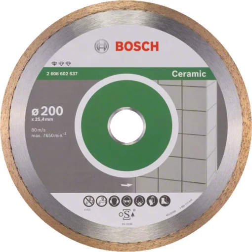 Диск алмазний Bosch Professional Standard for Ceramic, 200х25.4мм