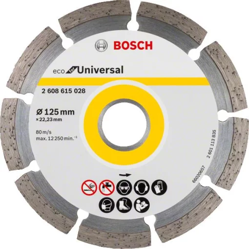 Диск алмазний Bosch Professional Eco Універсальний 125х22.23мм