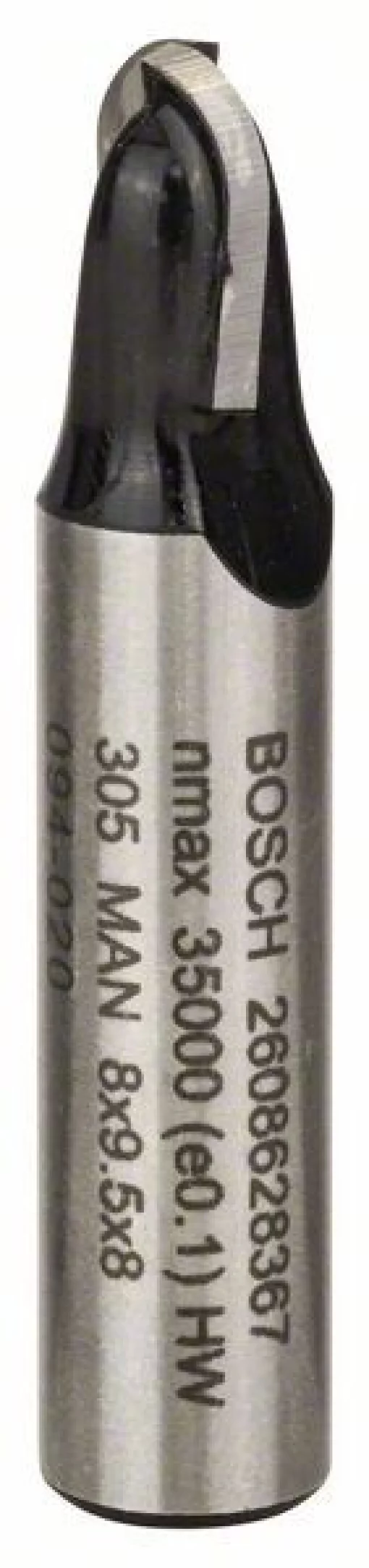Фреза галтельна Bosch Professional Std S8 R4 D8 L9.2