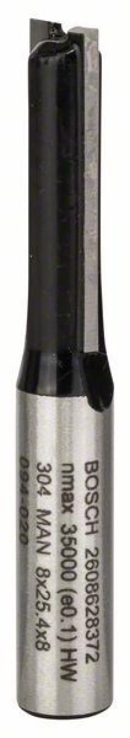 Фреза пазова Bosch Professional з двома лезами Std S8 D8 L25.4