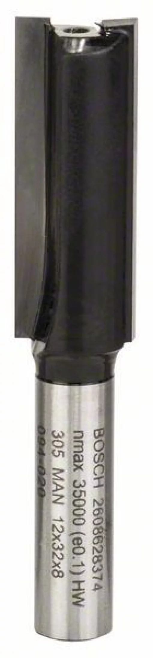 Фреза пазова Bosch Professional з двома лезами Std S8 D12 L32