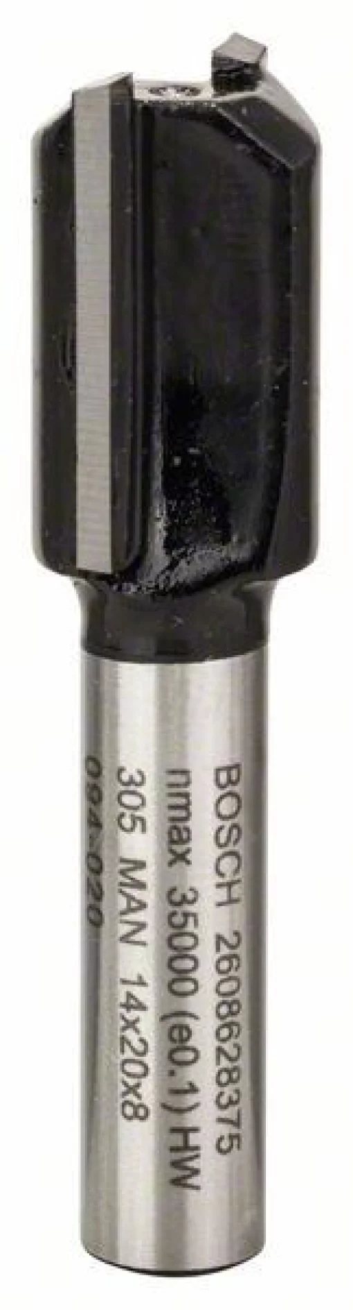 Фреза пазова Bosch Professional з двома лезами Std S8 D14 L20