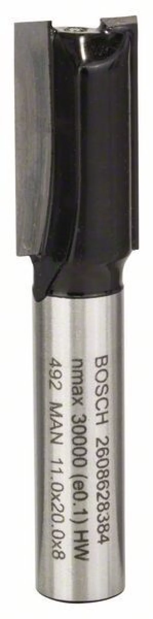 Фреза пазова Bosch Professional з двома лезами Std S8 D11 L20