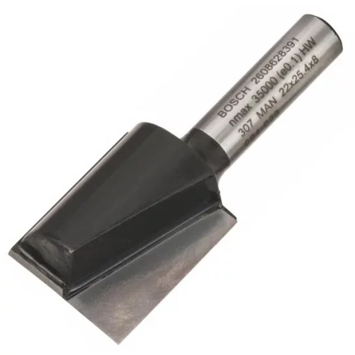 Фреза пазова Bosch Professional з двома лезами Std S8 D22 L25