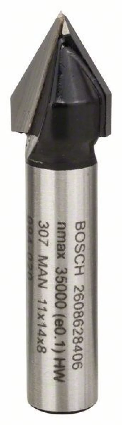 Фреза пазова V-подібна Bosch Professional V Std S8 D11 L14 60°