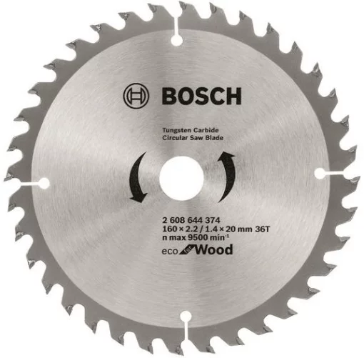 Диск пиляльний Bosch Professional Eco for Wood 160x2.2x20-36T