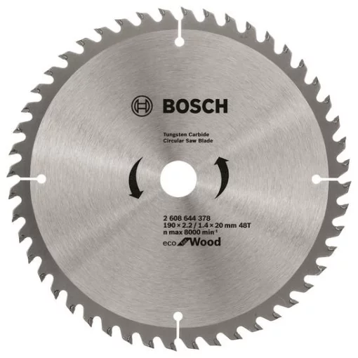 Диск пиляльний Bosch Professional Eco for Wood 190x2.2x20-48T