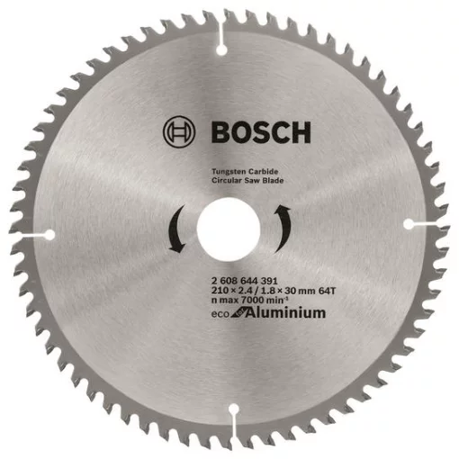 Диск пиляльний Bosch Professional Eco for Aluminium 210x2.4x30-64T