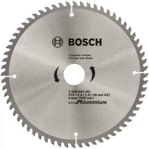 Диск пиляльний Bosch Professional Eco for Aluminium 210x2.4x30-64T