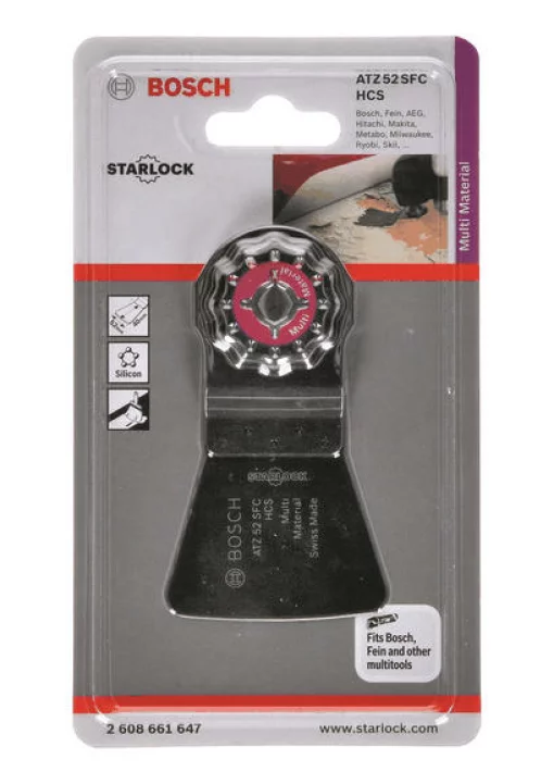 Шабер гнучкий Bosch Professional HCS ATZ 52 SFC для універсальних різаків