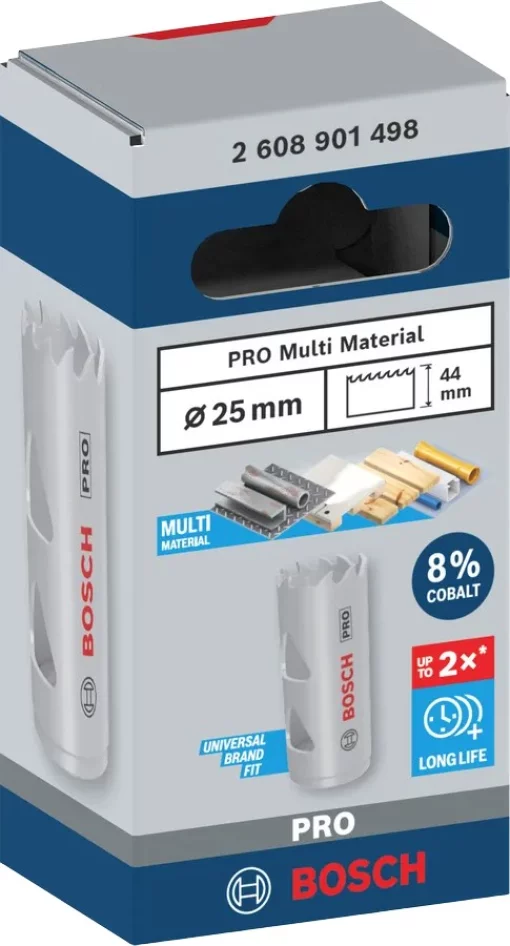 Коронка Bosch Professional Multi Material 25мм з різьбою