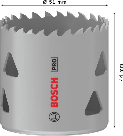 Коронка Bosch Professional Multi Material 51мм з різьбою