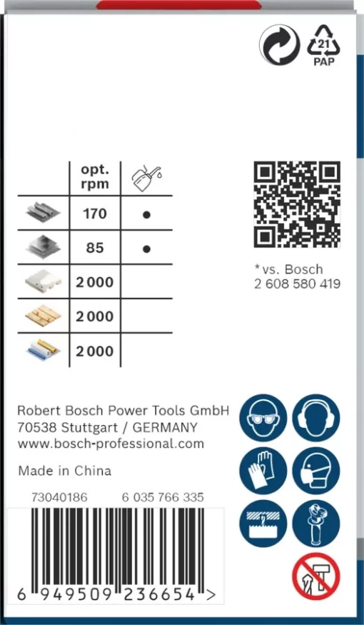 Коронка Bosch Professional Multi Material 51мм з різьбою