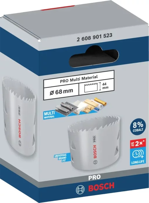 Коронка Bosch Professional Multi Material 68мм з різьбою