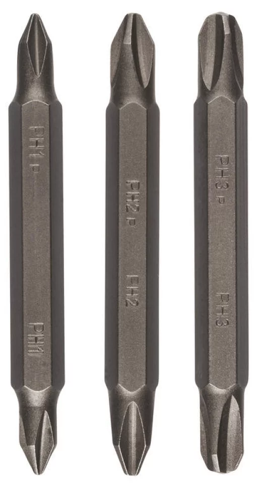 Біти двосторонні Bosch PH/PH 1/2/3, 60мм, 3шт