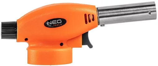 Газовий пальник Neo Tools, п’єзозапалювання, робоча температура 1300°C, 80г/год