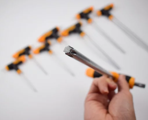 Викрутка Tolsen Т-подібні, Тorx 10-50, сталь CrV набір 8шт