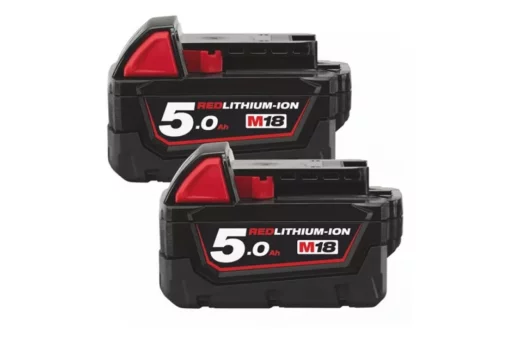 Набір акумуляторів MILWAUKEE, M18 B52 (5Аг)(M18 В5 - 2шт)