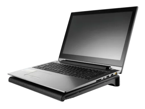 Підставка для ноутбука Trust Azul, до 17.3", 2xUSB-A, BLUE LED, чорний