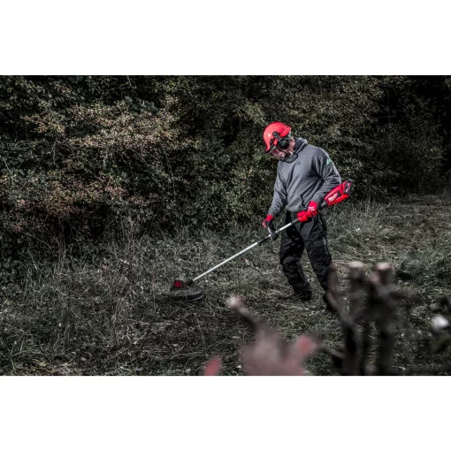 Коса акумуляторна безщіткова M18BLLT-0 FUEL (+ тримірна головка, захисний кожух)