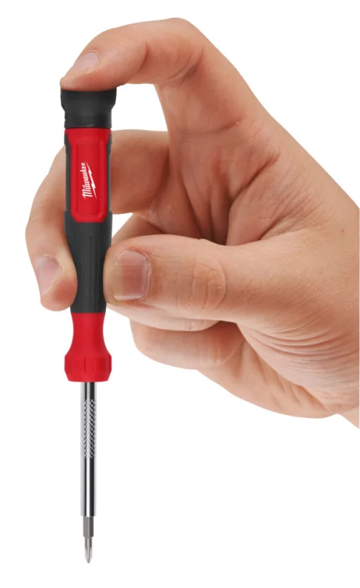 Викрутка прецезійна зі змінними вставками 4-в-1 (PH00 и SL 0,23x1,5 / PH0 и SL 0,5x3,0) MILWAUKEE