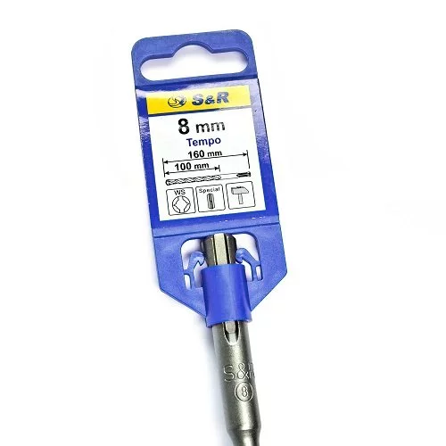 Бур S & R Tempo 8,0x100 / 160 мм