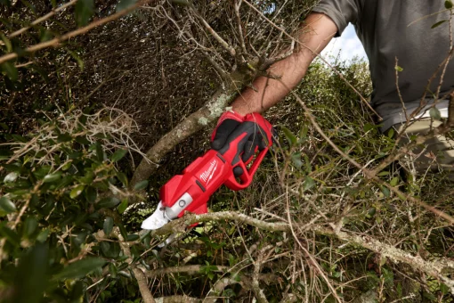 Ножниці садові - секатор акумуляторний M12 BLPRS-0 MILWAUKEE 4933480114 (+ремінець на зап'ястя та карабін)