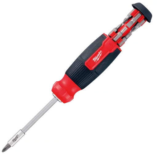 Викрутка зі змінними вставками 14-в-1 (PH/PZ/SL/TX/HEX) MILWAUKEE (PH1 / PH2 / PZ1 / PZ2 / T10 / T15 / T20 / T25 / Hex 3 / Hex 4