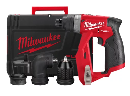 Дриль-шурупокрут акумуляторний MILWAUKEE, M12 FDDXKIT-0X, 34Нм (4 насадки FIXTEC, HD кейс)