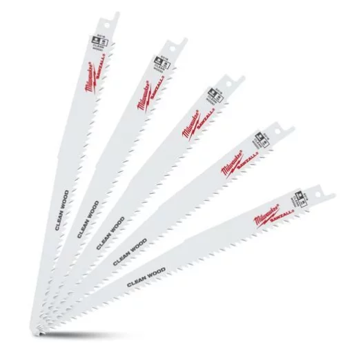 Полотно для шабельних пил MILWAUKEE, 230мх4,2мм, (5шт), (деревина, пластик) (заміна на 48475016)