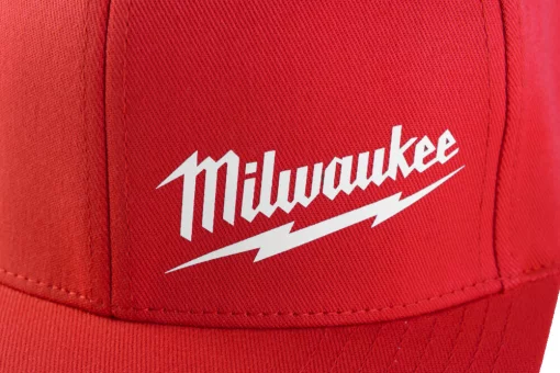 Бейсболка BCS RD SM MILWAUKEE, червона, розмір S/M