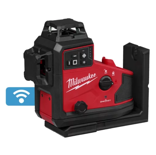 Нівелир лазерний акумуляторний 3D MILWAUKEE M12 A3PLO-0  (360˚, зелений промінь)