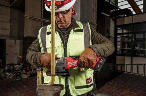 Шліфмашина кутова акумуляторна MILWAUKEE, M18 FSAG125XB-502X, діаметр 125мм (+2 акумулятори, зарядний пристрій, захисний кожух,