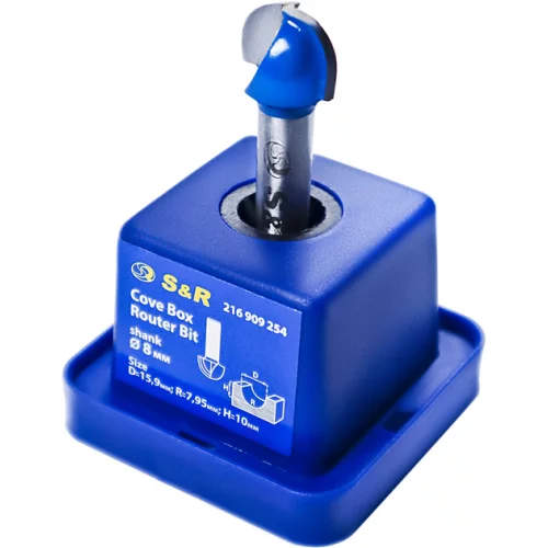 Фреза для деревини канавочна S&R 15,9х7,95х10мм