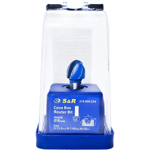 Фреза для деревини канавочна S&R 15,9х7,95х10мм