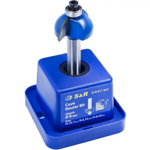 Фреза для деревини галтельна S&R 25,7х6,35х9,52мм