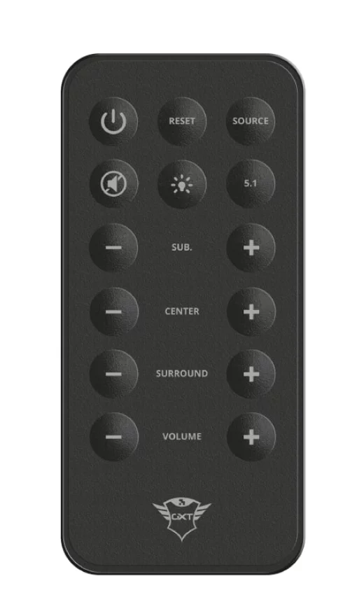 Акустична система Trust GXT 658 Tytan 5.1, 90Вт, AUX, чорний