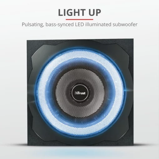 Акустична система Trust GXT 658 Tytan 5.1, 90Вт, AUX, чорний
