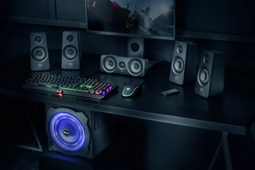 Акустична система Trust GXT 658 Tytan 5.1, 90Вт, AUX, чорний