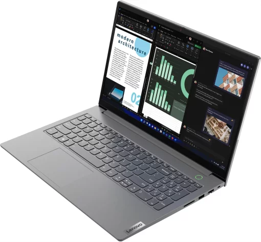 Lenovo Ноутбук ThinkBook 15-G4 15.6" FHD IPS AG, AMD R5-5625U, 16GB, F1TB, UMA, DOS, сірий