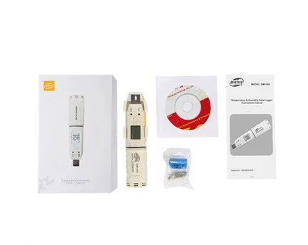 Реєстратор вологості та температури (даталоггер) USB, 0-100%, -30-80 °C BENETECH GM1365