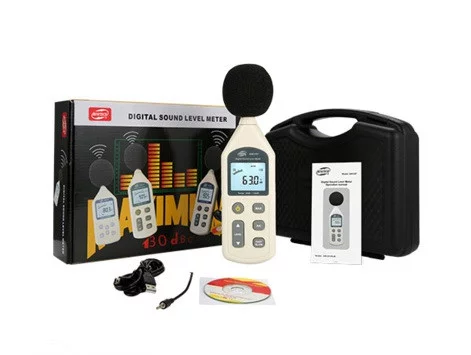Вимірювач рівня шуму (шумомер) 30-130 дБ BENETECH GM1357