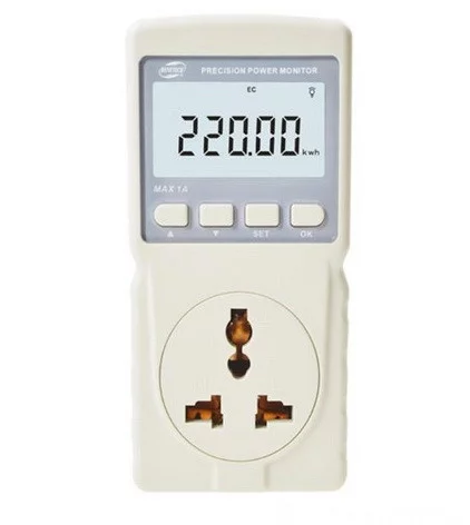 Вимірювач витрати електроенергії (ватметр) 1 A BENETECH GM87
