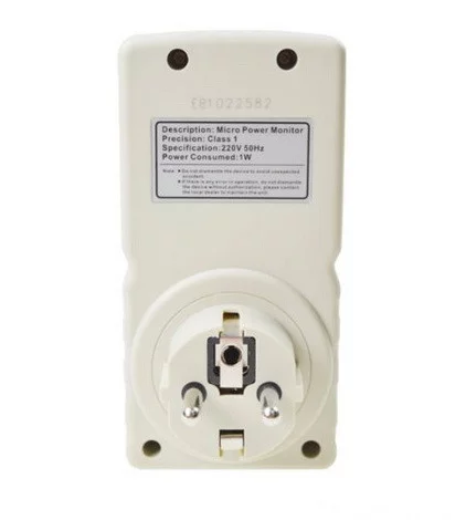 Вимірювач витрати електроенергії (ватметр) 1 A BENETECH GM87