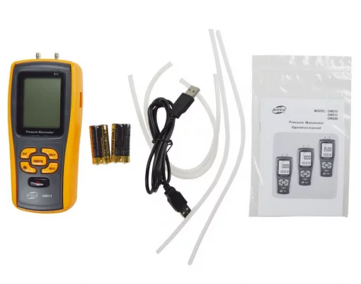 Диференціальний мікроманометр USB, ±10 кПа BENETECH GM511