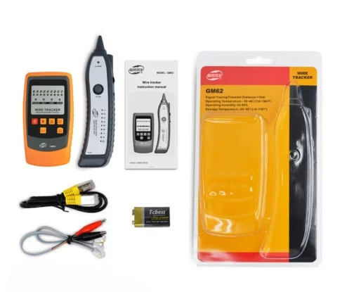 Кабельний тестер RJ-45 і RJ-11 BENETECH GM62