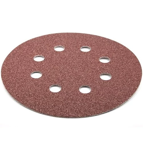 Набір шліфувальних кругів S & R D125 P120 - 8 отворів, 5 шт.