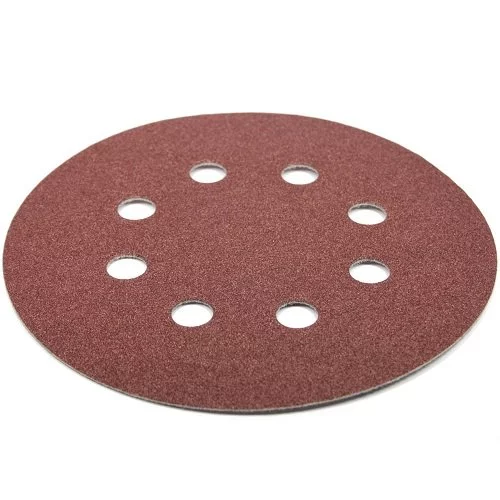 Набір шліфувальних кругів S & R D125 P180 - 8 отворів, 5 шт.