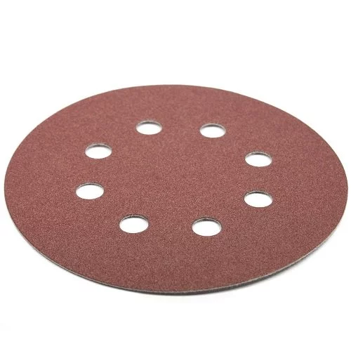 Набір шліфувальних кругів S & R D125 P240 - 8 отворів, 5 шт.