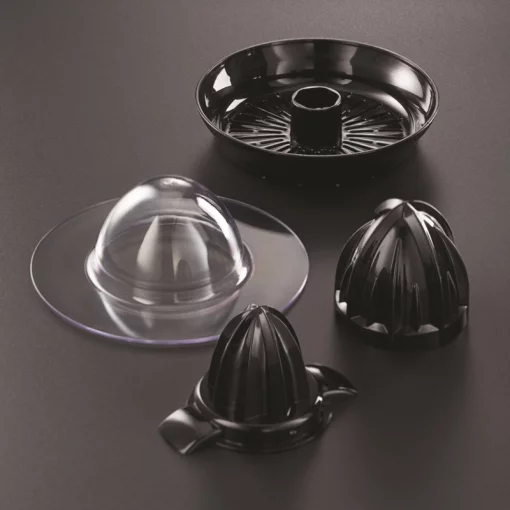 Соковитискач Russell Hobbs Classics цитрус-прес 60Вт, 2 насадки в комплекті, метал, чорний